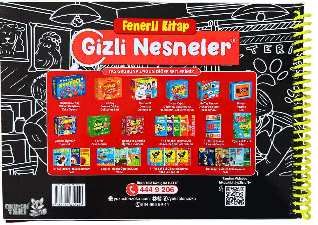 Gizli Nesneler - Fenerli Kitap (1+ Yaş)