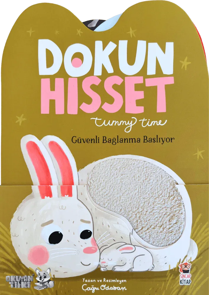 Dokun Hisset Tummy Time - Güvenli Bağlanma Başlıyor (Fühlbuch, 0+ Yaş) - Okuyan Tilki