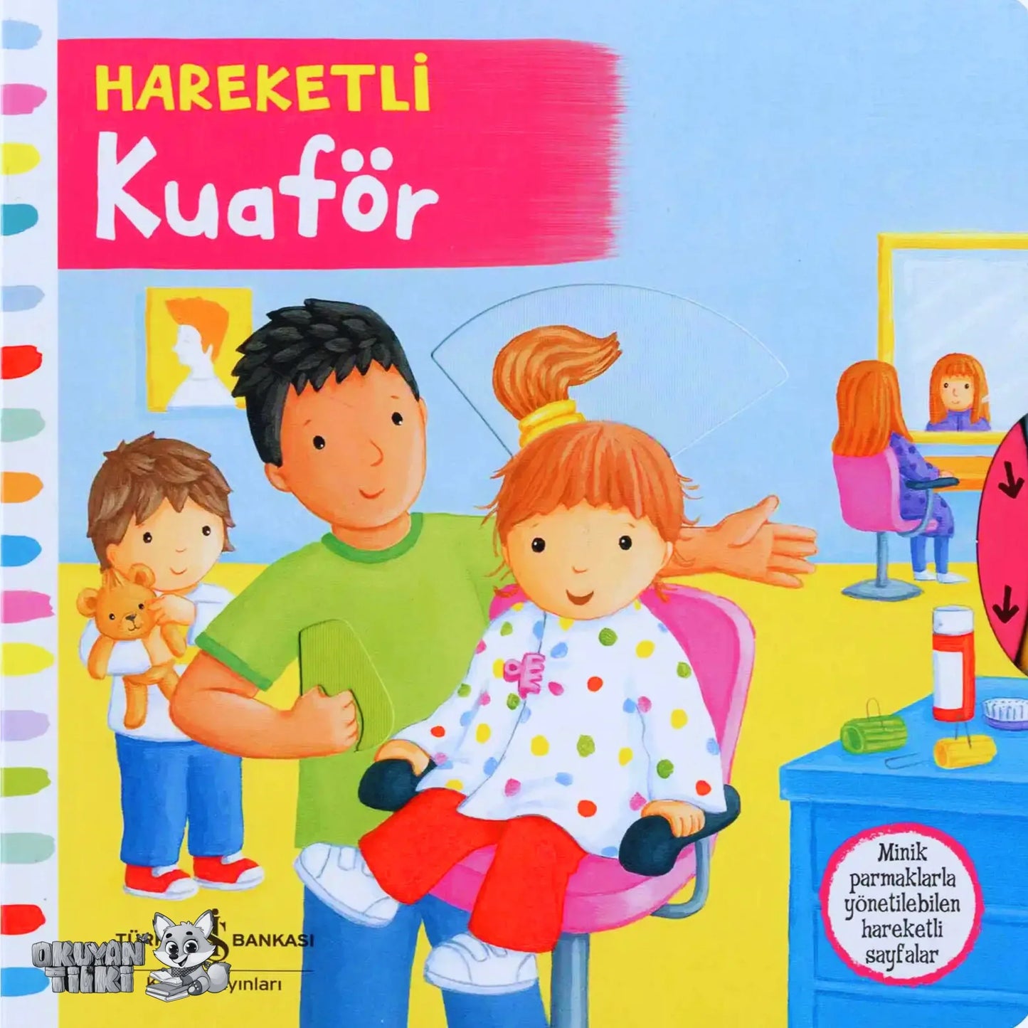 Hareketli Kuaför (2+ Yaş) - Okuyan Tilki